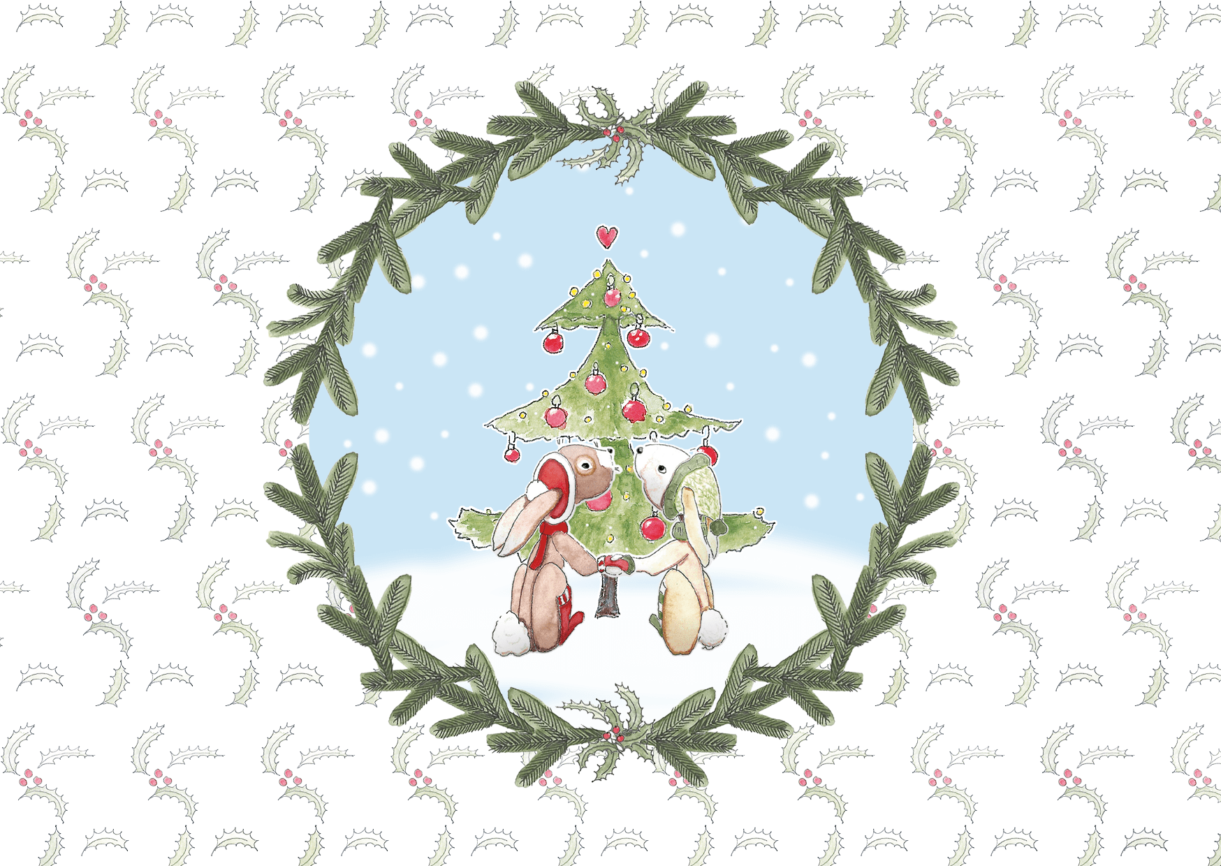 Weihnachten zusammen