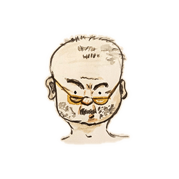 Illustration Charakterkopf