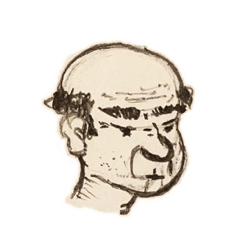 Illustration Charakterkopf