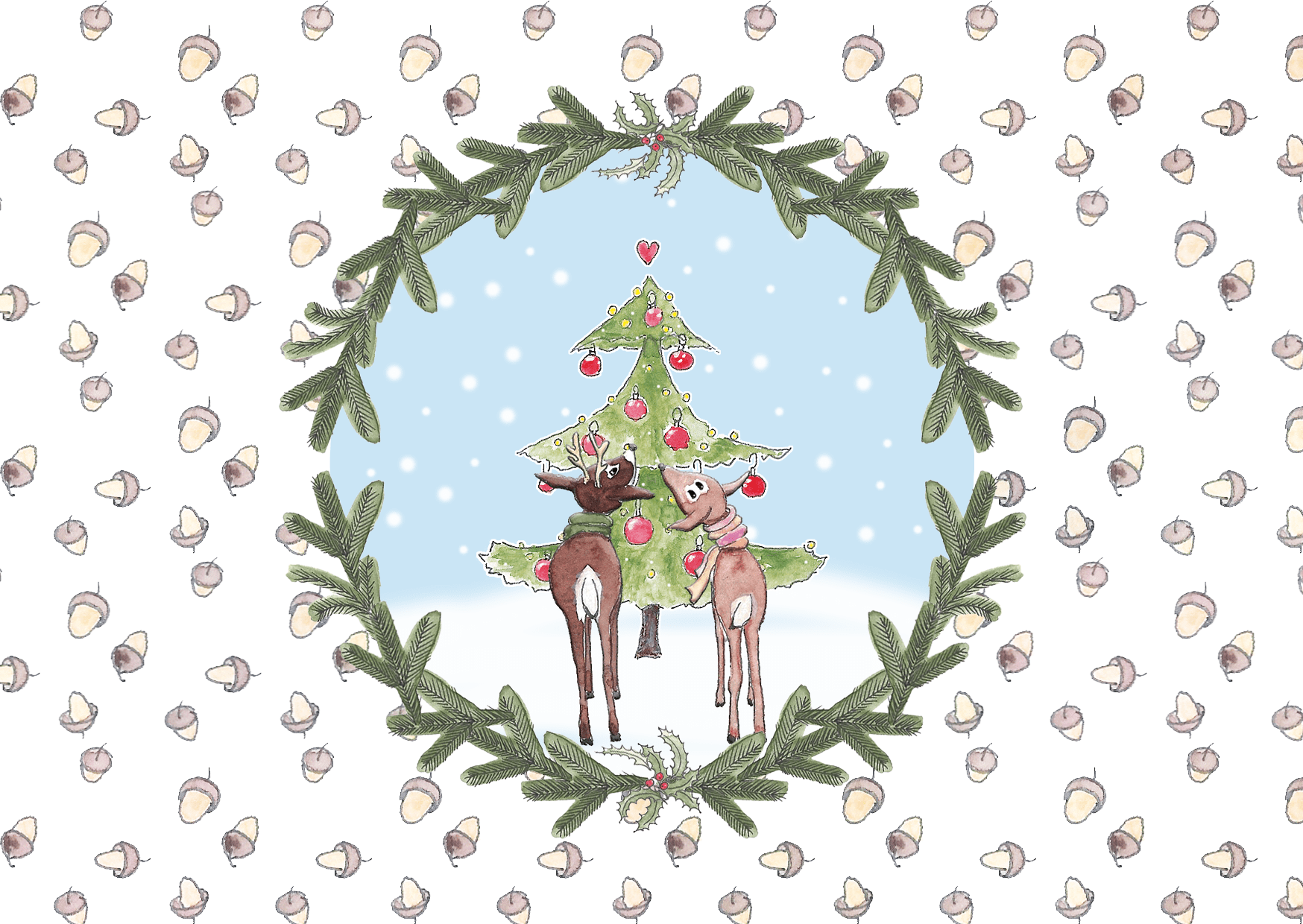 Weihnachten zusammen